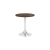 Table Stacy H77 dia70 - bois & inox