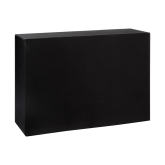 Comptoir box H110 150x50 - Noir