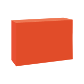Comptoir box H110 150x50 - Mandarine
