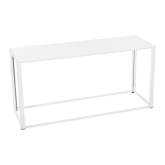Table Kadra H73 150x50 - Blanc