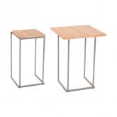 Tables Grog carrées - H105cm