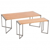 Tables Grog rectangles - H74cm