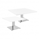 Tables basses STAN carrees - blanc
