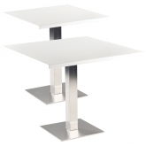 Tables STAN carrées - blanc